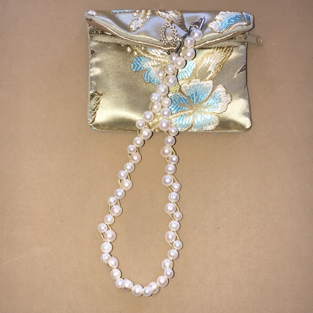 Honora-Cultured-FreshwaterPearl-7.0mm-Ringed-Bubble-Pattern-Necklace